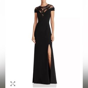 Adrianna Papell Black Evening Gown